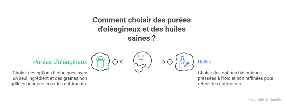 comment choisir de bonnes graisses dans le cadre du régime hypotoxique.