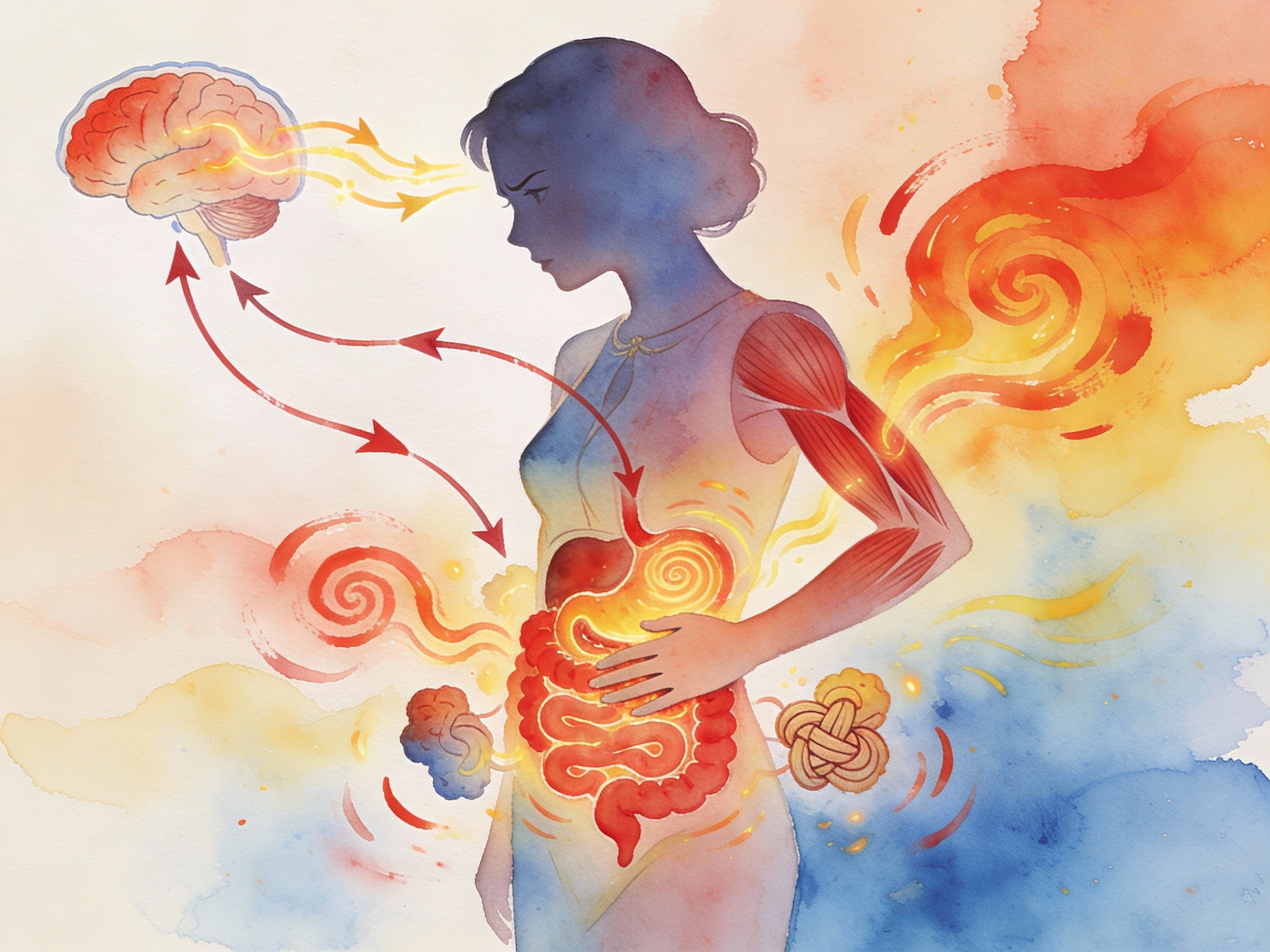 Réaction de combat ou fuite : le stress perturbant le système digestif